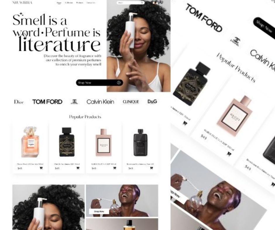 white modern photocentric skincare products features facebook post (6)